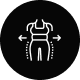 Icon showing a clipboard with a plant and a clock.